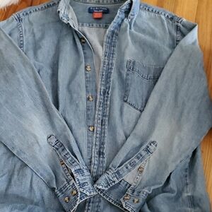 Puritan Light Blue Casual Button Down Shirt